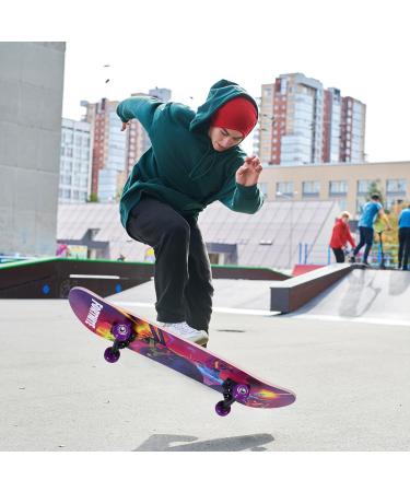 Group Blasters  31 Skateboard - 9-Ply Maple Desk Skateboard for Cruising, Carving, Tricks, and Downhill - Buy Online on GoSupps.com