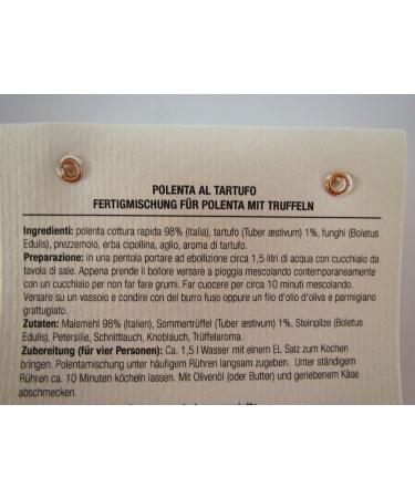 Polenta with Truffles 300g - Casale Paradiso | Gourmet Italian Food for International Shipping - Buy Online on GoSupps.com