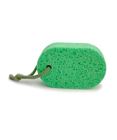 Buy Earth Therapeutics Natural Cellulose Sponge (Green) - Eco-Friendly Cleaning Supplies for All Skin Types | International Shipping Available - Buy Online on GoSupps.com