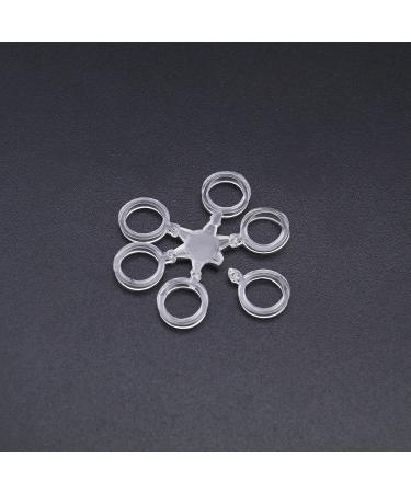 Yinetteech 300 pcs Pellet Bait Bands - Elastic Ligaments for Carp Fishing Hair Rigs | Transparent 5mm 7mm 10mm | Premium Hook Terminal Tackle Accessories - Buy Online on GoSupps.com