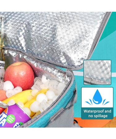 Uboway Inflatable Paddle Board Cooler Bag - Water-Resistant Portable Deck Bag for Food Storage - Green - Buy Online on GoSupps.com
