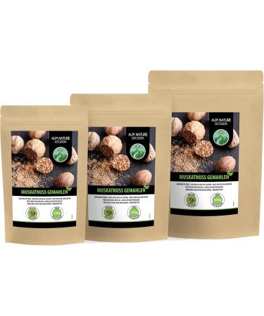 Alpi Nature Noix de Muscade en Poudre 500g Muscade Moulue pour la Cuisine et la P tisserie 500 GR - Buy Online on GoSupps.com
