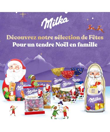 Milka Christmas Balls Milk White & Crunchy Praline 350g - Buy Online on GoSupps.com