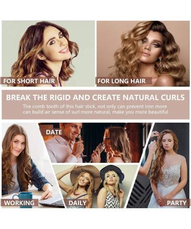 Hair Curler 1 Inch Curling Wand with 4 Temps with 4 Temperatures Curling Irons Purple - Buy Online on GoSupps.com