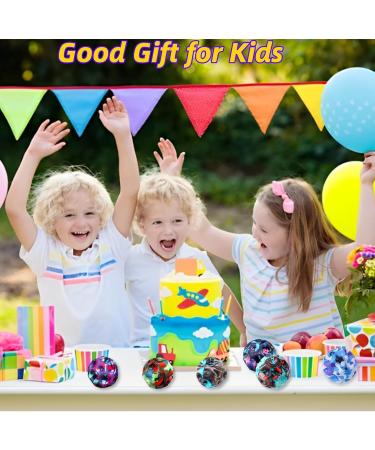 Chennyfun 6-Piece Astro Jump Balls Set - Colorful High Jumping Rubber Bouncy Balls for Kids - 7cm Galaxy & Moon Balls - Buy Online on GoSupps.com