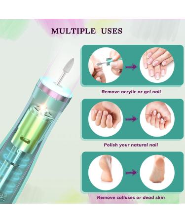 Zoccee 11-in-1 Electric Nail Cutter with Filing Light - Professional 22000 RPM Manicure Set for Gel & Acrylic Nails | International Shipping Available - Buy Online on GoSupps.com