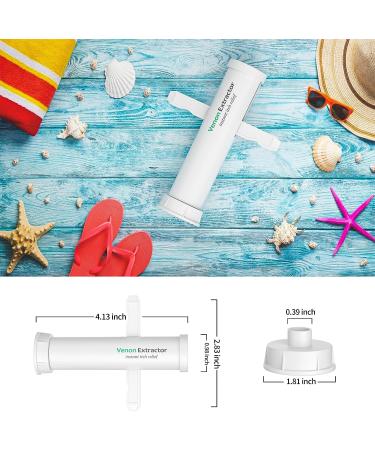 Yilador Bite Itch Relief Suction Tool (2 Pack) - Premium Mos-quito/Was-p Venom Extractor for Instant Itch Relief - Kids Friendly (White, 2 Count) - Buy Online on GoSupps.com