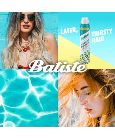 Batiste Hydrating Dry Shampoo - 6.73 fl. oz. | Refresh & Revive Your Hair - Buy Online on GoSupps.com
