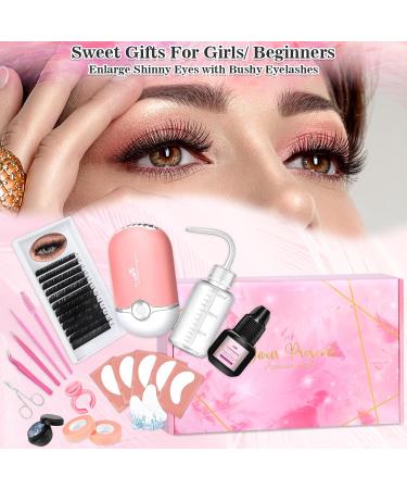 Ultimate Lash Extension Kit for Beginners - Complete Eyelash Extension Supplies with Clusters Glue Remover & Tools for Perfect Lashes - Buy Online on GoSupps.com