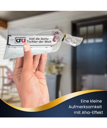 Personalized DUPLO Chocolate Bar Gift Box for Daughters - Unique Keepsake with Banknote Compartment - Buy Online on GoSupps.com