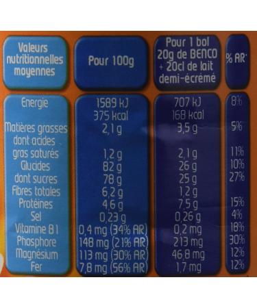 Benco Poudre chocolat e 400 g - Lot de 4 - Buy Online on GoSupps.com
