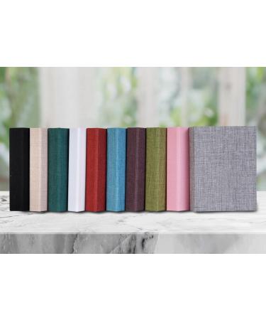 Mublalbum Small Photo Album 4x6 - 2 Pack Linen Cover Mini Brag Book for 52 Vertical Photos - Gray - Buy Online on GoSupps.com