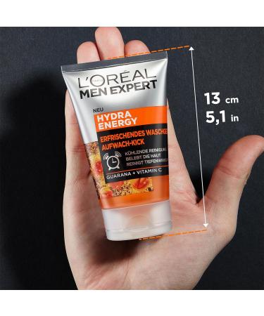 L'Oral Men Expert Gift Set - Hydra Energy Care with Washing Gel & 24h Moisturizer | International Shipping - Buy Online on GoSupps.com