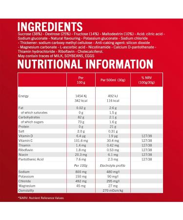 Enervit Sport Isotonic Drink Bevanda Isotonica Granulata Gusto Limone 420g - Buy Online on GoSupps.com