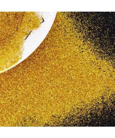 50g Gold Glitter Powder for Handicrafts Nail Art DIY Tinkering and Eyeshadow - Premium Quality Craft Supplies - Buy Online on GoSupps.com