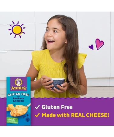 Annie's Gluten Free Macaroni and Cheese - Rice Pasta & Cheddar (12 Pack - 6 oz Each) - Buy Online on GoSupps.com