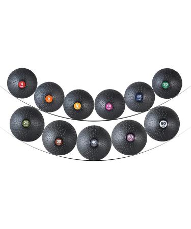 PRISP Weighted Medicine Slam Ball - Exercise Ball with Easy Grip Textured Surface 6.0 Pounds - Buy Online on GoSupps.com