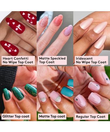 MYGEL by Mylee Nail Gel Polish Matte No-Wipe Top & Base Coat 2x15ml UV/LED Soak-Off Nail Art Manicure Pedicure for Salon & Home Use - Lasts up to 2 Weeks Easy to Apply No Chips Durable & Safe - Buy Online on GoSupps.com