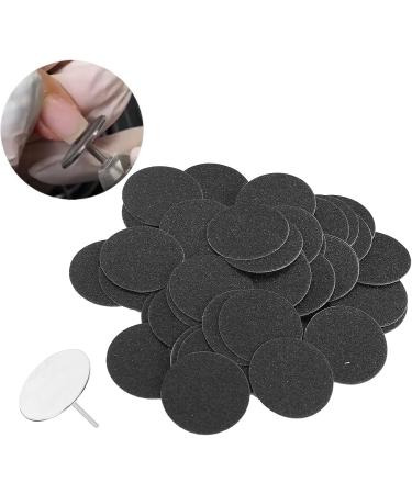 Electric Callus Remover Sandpaper Discs Pedicure Tool Set for Smooth Feet Skin Care Sandpaper Replacement Accessory with Shaft Discs Nail Sanding disc Dead Skin Remover feet ( 35mm) 35mm 35mm - Buy Online on GoSupps.com