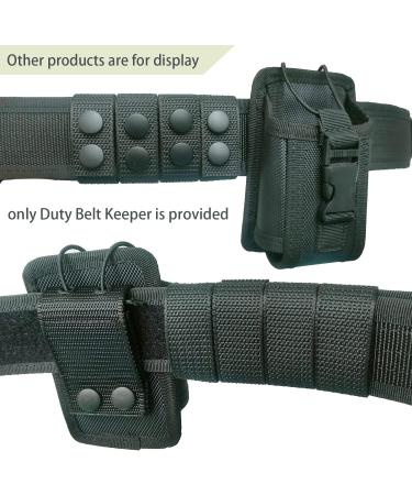 ZGJINLONG Duty Belt Keeper Stays Holders - Black Nylon, Double Snaps, 2 Wide, 4 Pcs - Security Belt Fixing Accessories - Buy Online on GoSupps.com