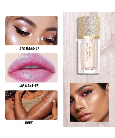 PASNOWFU Liquid Highlighter - Silky Cream Highlight Makeup with Cushion Applicator - Buy Online on GoSupps.com