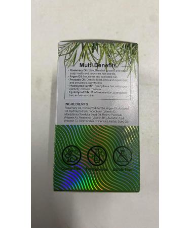 Organic Rosemary Oil Capsules | Non-GMO & Gluten Free | Hair Growth & Skin Repair | 40 Count Essentials - Buy Online on GoSupps.com