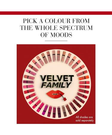 Bourjois Rouge Edition Velvet Liquid Lipstick 03 Hot Pepper - 7.7 ml, Set of 3 Red Shades - Buy Online on GoSupps.com