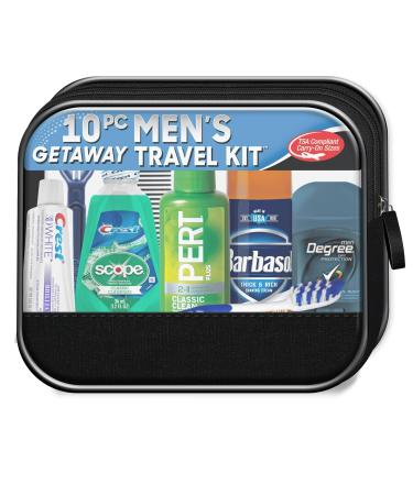 Men's Get Away 10 pc Travel Kit