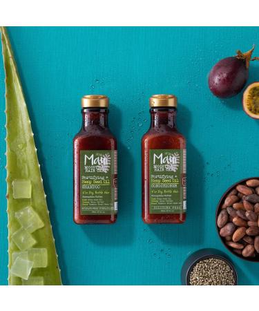 Maui Moisture Hemp Seed Oil Conditioner - Hydrating Vegan Formula for Dry Hair | Silicone-Free Sulfate-Free | Strengthens Weak & Brittle Hair | 13 Fl Oz - Buy Online on GoSupps.com