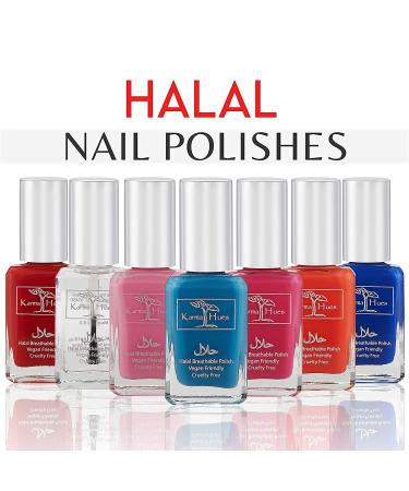 Karma Halal Certified Breathable Vegan Nail Polish - Wudu Friendly Top Coat (ANASTASIA) | Cruelty-Free & Oxygen Permeable - Buy Online on GoSupps.com