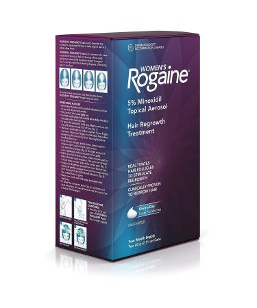 Women's Rogaine Hair Regrowth Treatment Foam - Best Solution for Thinning Hair - Buy Online on GoSupps.com