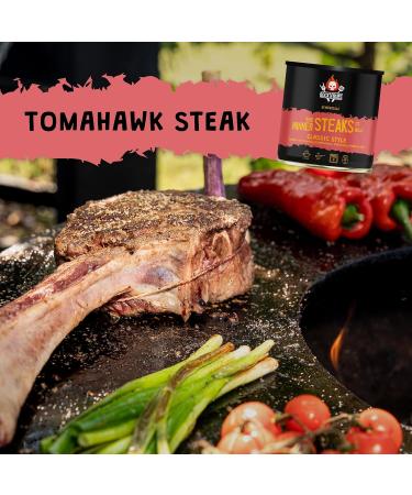  ROCK N RUBS ROCK'N'RUBS The Winner Steaks It All Classic Style | Finished with Crunchy Salt Flakes Cherry Pepper and Chili Pepper | B - Buy Online on GoSupps.com