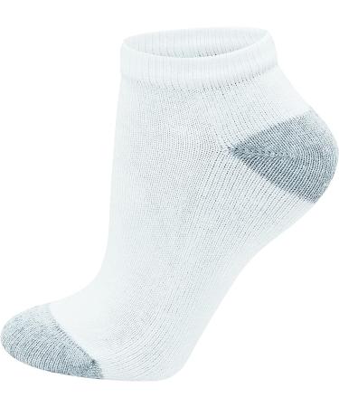 Hanes Women's 10-Pair Low Cut Socks 5-9 White - Value Pack - Buy Online on GoSupps.com