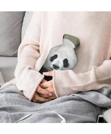 Panda Cute Hot Water Bottle with Plush Cover - Hand Warmer for Adults & Kids | 26.5x15.3cm - International Shipping Available - Buy Online on GoSupps.com