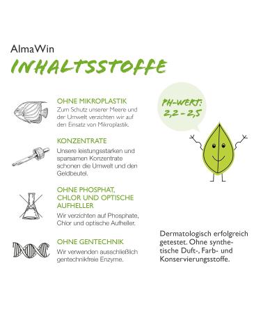 Almawin Pluser 500ml | Eco-Friendly Dishwasher Liquid | Lime-Free Shine | Vegan & Fragrance-Free | Compatible with All Dishwashers - Buy Online on GoSupps.com