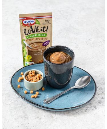 Dr.Oetker Love It! Vegan Dessert Tasting Set - 12-Pack Vegetable Pudding Chocolate & Caramel | Quick Cup Pudding Mix - Buy Online on GoSupps.com