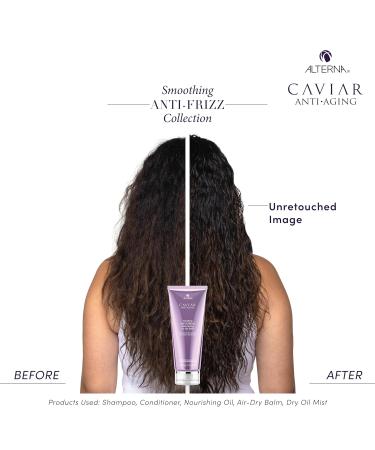 Alterna Caviar Anti-Aging Smoothing Anti-Frizz Balm 3.4 Fl Oz | Light Hold Natural Shine Sulfate Free - International Shipping - Buy Online on GoSupps.com