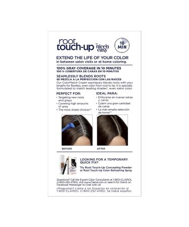 Clairol Root Touch-Up Nice'n Easy Permanent Hair Dye in Dark Brown - 2 Pack - Buy Online on GoSupps.com