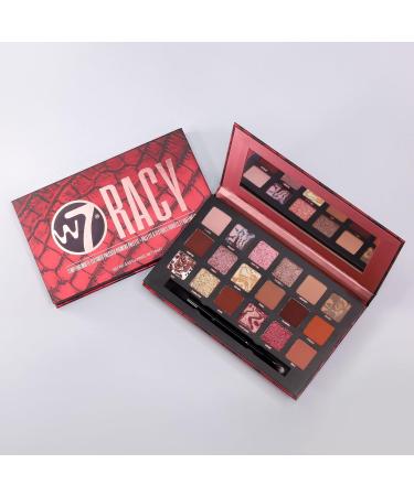 W7 Tempting Multi-Textured Pressed Pigment Eyeshadow Palette - Racy | Shop Internationally for Vibrant Colors & Long-Lasting Wear - Buy Online on GoSupps.com