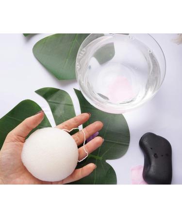 Better Konjac Face Sponge - Natural Sustainable & Gentle Facial Cleaner for Sensitive Skin | Perfect for On-the-Go Peeling - Buy Online on GoSupps.com
