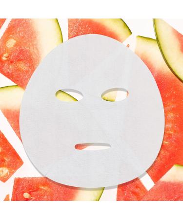 Garnier Vegan Cloth Face Mask - Anti-Aging Hyaluronic Acid & Watermelon Extract 15g - Smoothing Serum for Youthful Skin - Buy Online on GoSupps.com