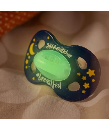 Medela Glow in The Dark Baby Pacifier - 18+ Months, 2-Pack Lightweight, BPA-Free - Supports Natural Suckling | Eat Local and 24/7 Milkbar - Buy Online on GoSupps.com