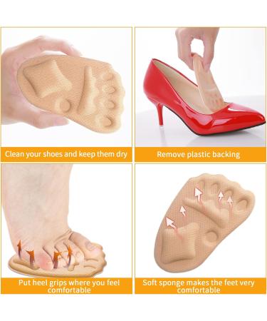 Buy Sibba 10 Pair High Heel Pillows & Adjustable Toe Filling Inserts Comfort Shoe Filler for All-Day Wear - Buy Online on GoSupps.com