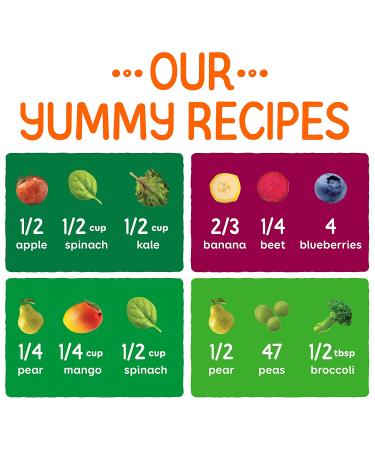 Happy Baby Organics Stage 2 Combo Baby Food Variety Pack - 16 x 4oz - Organic & Nutritious - Buy Online on GoSupps.com