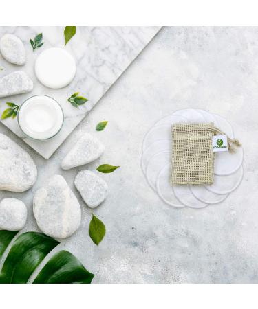 Buy Your VIP Skin Washable Slighting Pads | 12 Reusable Organic Cotton & Bamboo Pads - Eco-Friendly Sustainable and Perfect for All Skin Types - Buy Online on GoSupps.com