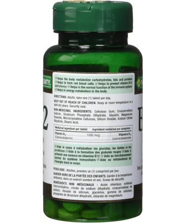 Nature's Bounty Vitamin D3 (1000IU 500 Softgels) and Vitamin B12 (1000mcg 100 Tablets) Bundle - Buy Online on GoSupps.com