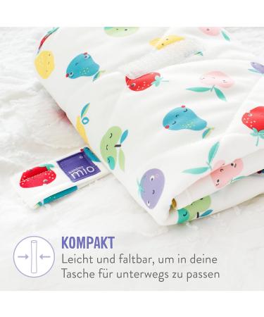 Bambino Mio Portable Changing Mat - Lightweight & Foldable for On-the-Go - Little Gardeners Design - Buy Online on GoSupps.com