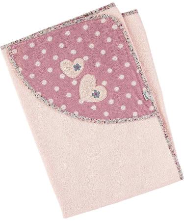 Personalized Sterntaler Hooded Towel for Babies & Children - Mouse Mabel in Tender Pink (100x100 cm) - Perfect Bath Towel for Kids - Buy Online on GoSupps.com