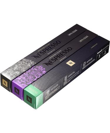  Nespresso Nespresso Lot de 30 capsules (Ristretto Arpeggio Capriccio) - Buy Online on GoSupps.com