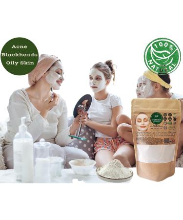 Nativilis Amazonian White Clay Superfine Powder Kaolin - Natural Facial Body Mask Skin Regenerator - Moisturizing Cleansing - Non Comedogenic - Copaiba benefits - Buy Online on GoSupps.com